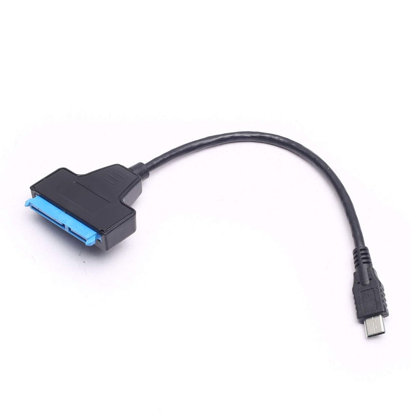 DEVMO USB 3.1 Type C to SATA III HDD SSD 2.5" Hard Drive Adapter Cable 22-Pin UASP - Image 5