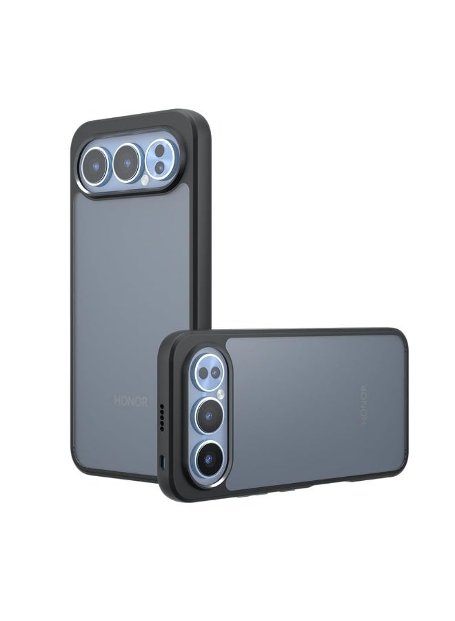 general Case Compatible with Honor 500 Pro 5G, Hard PC + TPU Semi-transparent Matte Finish Anti-drop Airbag Protective Case - Full-coverage Lens Protection - Image 1