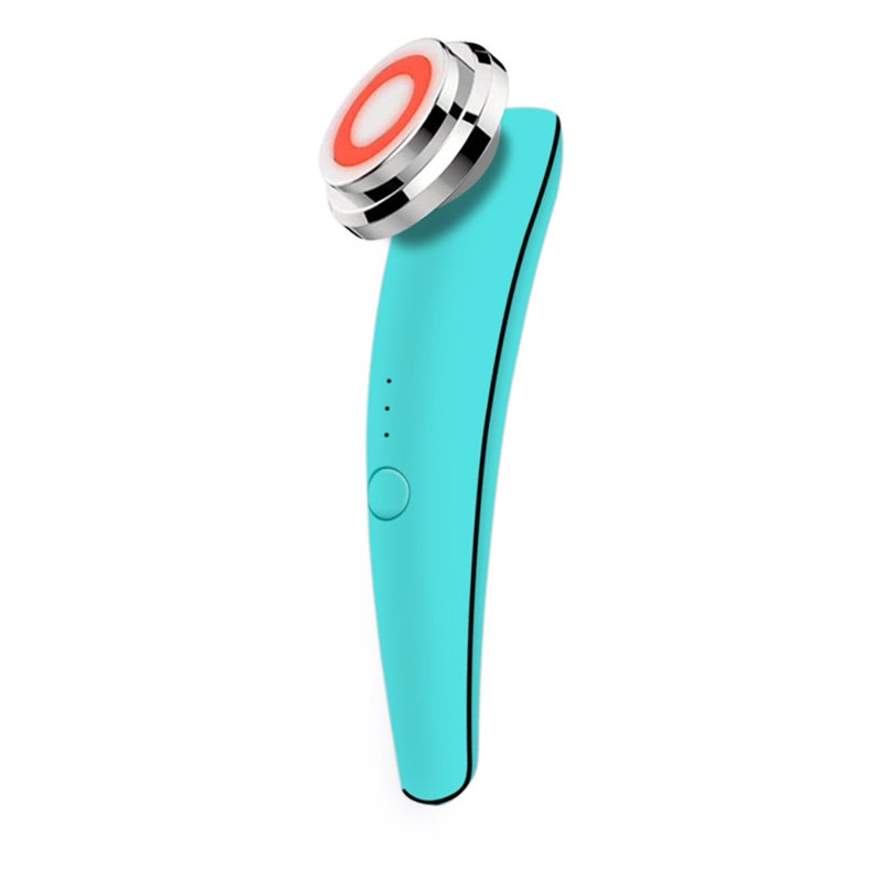 Face Electronic Ion Face Lifting Tighten Wrinkle Removal Skin Care Face Massager Red Blue Light Anti-aging Deep Cleansing Home Skin Care Device - Image 1