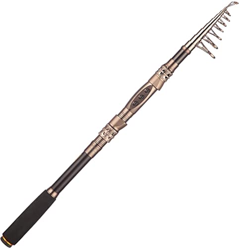 PLUSINNO Telescopic Fishing Rod Retractable Fishing Pole Rod Saltwater Travel Spinning Fishing Rods Fishing Poles - Image 1