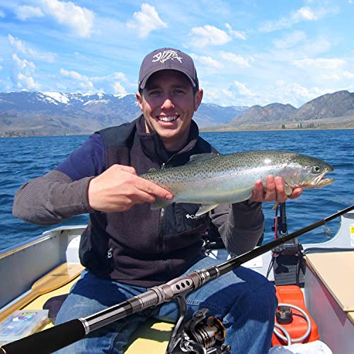 PLUSINNO Telescopic Fishing Rod Retractable Fishing Pole Rod Saltwater Travel Spinning Fishing Rods Fishing Poles - Image 3