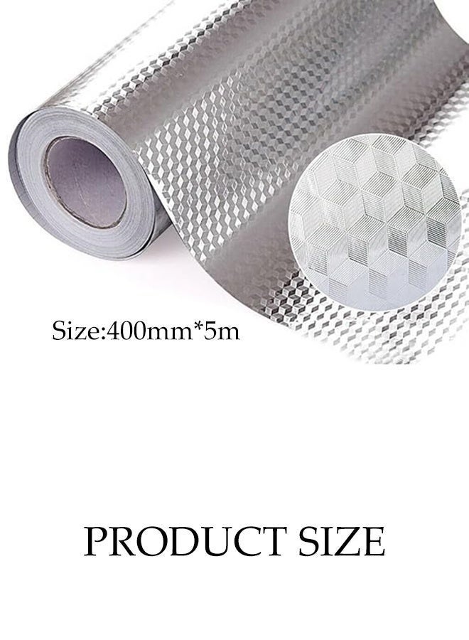 DUNISO Marble Paper,Self Adhesive Wallpaper Waterproof Gloss PVC Vinyl Paper,Heat Resistant & Waterproof,for Furniture Cover Surface,Countertop,Kitchen,Shelf Liner,400mm*5m - Image 2