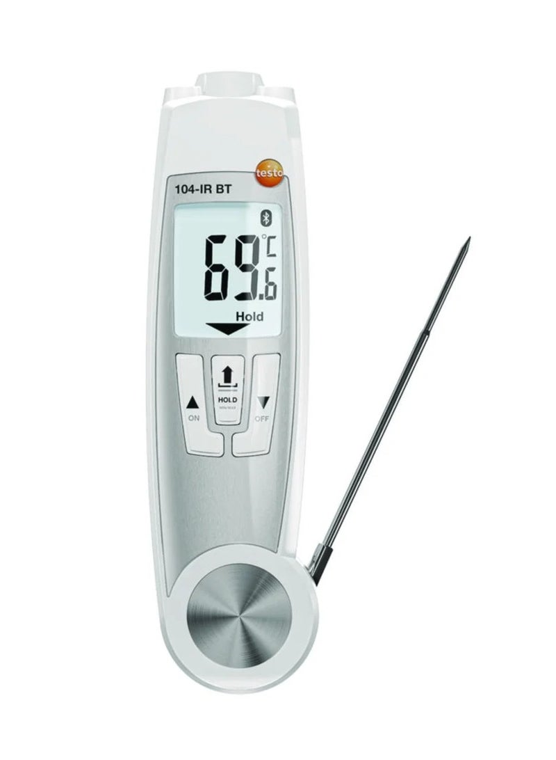 testo 104-IR BT Smart Waterproof Food Thermometer with Bluetooth (PN: 0560 1045 60) - Image 1