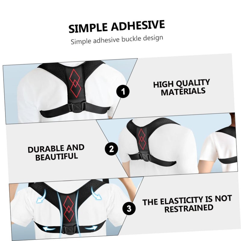 Adjustable Posture Corrector Back Brace for Adults Breathable Hunchback Trainer Spine Support - Image 4