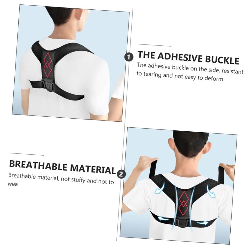 Adjustable Posture Corrector Back Brace for Adults Breathable Hunchback Trainer Spine Support - Image 5