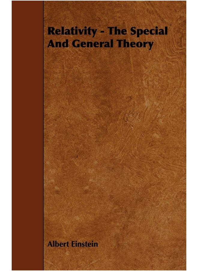 null - Relativity - The Special and General Theory - Image 1