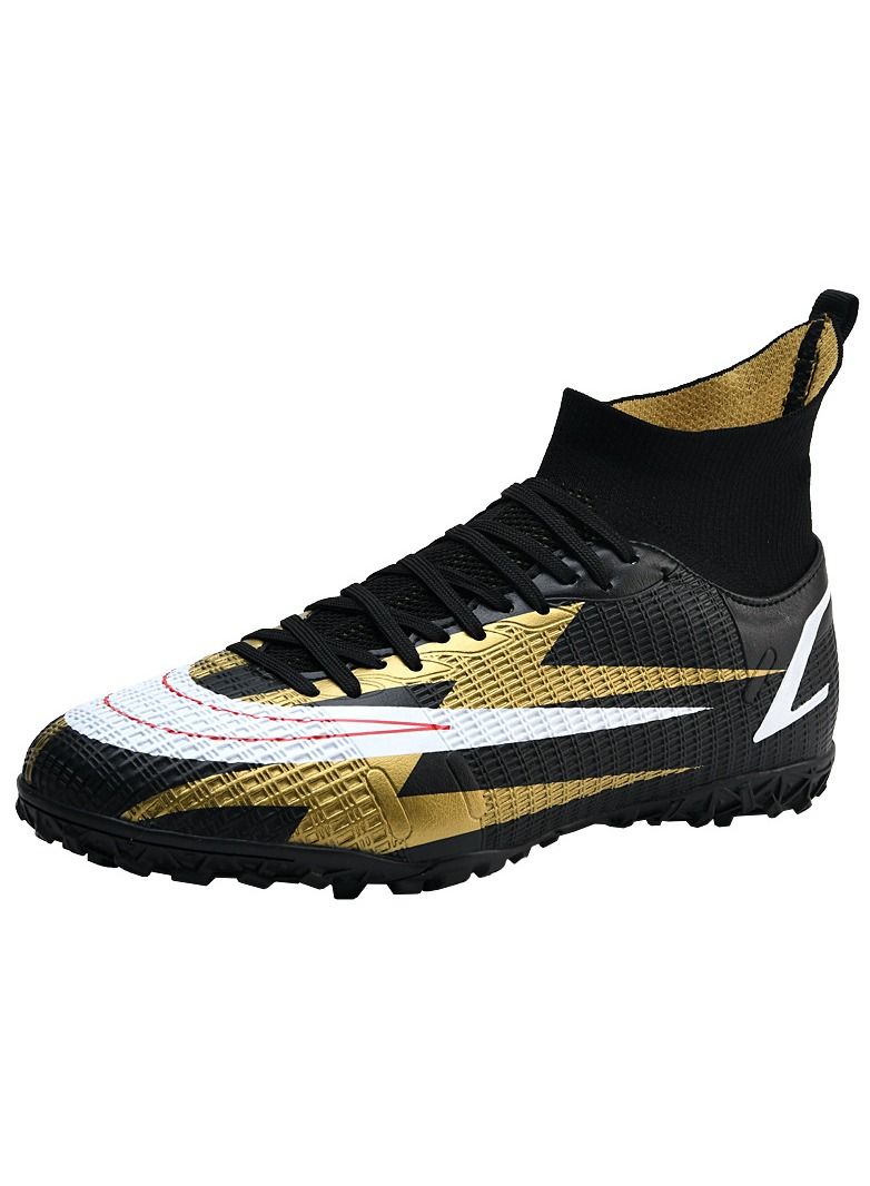 KUYING New High-Top Non-Slip Football Shoes 