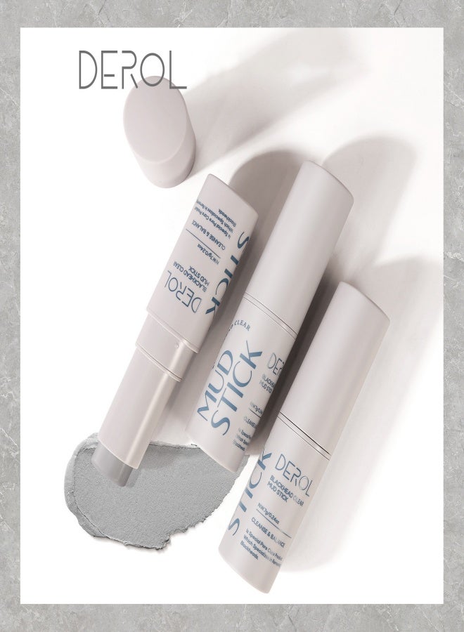 DEROL blackhead removal cleansing stick, exfoliating, cleaning pores, absorbing oil and dirt, moisturizing, gentle cleansing stick - Image 2