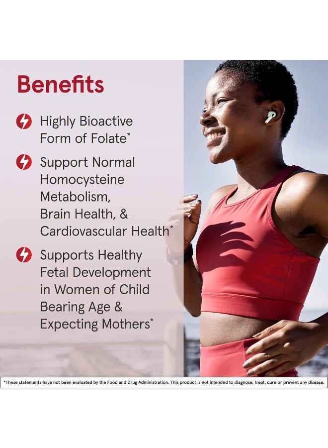 jarrow formulas Methyl Folate Ultra Strength 1000 MCG for Energy Support - Image 4