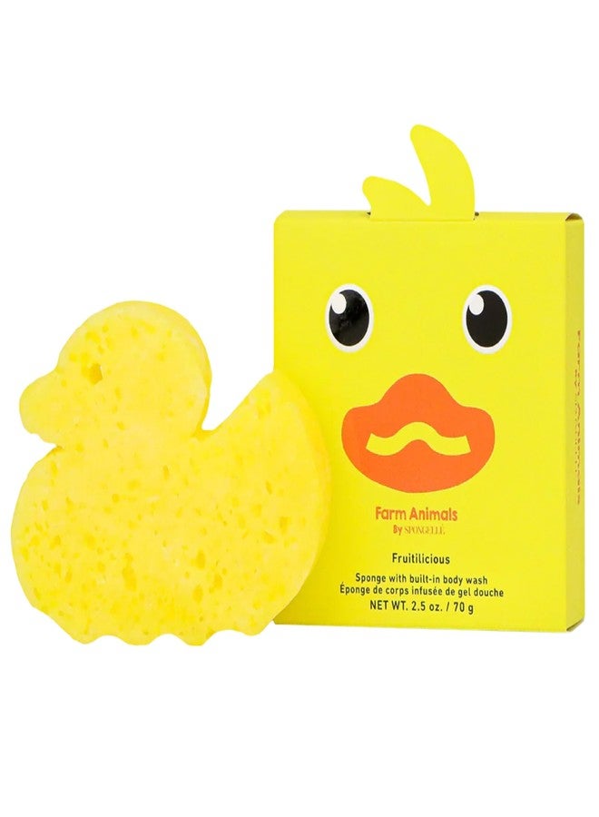 SPONGELLÉ Spongelle Farm Animals Danny Duck - Image 1