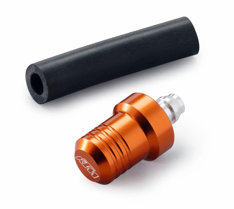 غطاء تنفيس الوقود الأصلي من KTM باللون البرتقالي U6951010 125530cc 19982024