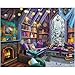 White Mountain 1000 Piece Jigsaw Puzzle Cozy Library Corner Puzzles with Large Pieces for Adults and Family 24x30 Book Nook - Image 2