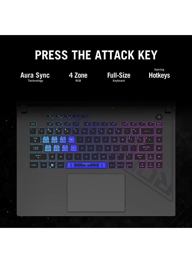 أسوس كمبيوتر محمول Strix G16 بشاشة مقاس 16 بوصة وتردد 165 هرتز ومعالج Core-i7-13650HX وذاكرة وصول عشوائي سعة 16 جيجابايت ومحرك أقراص SSD سعة 1 تيرابايت ونظام تشغيل Windows 11 وبطاقة رسومات Nvidia GeForce RTX 4060 سعة 8 جيجابايت - Image 5