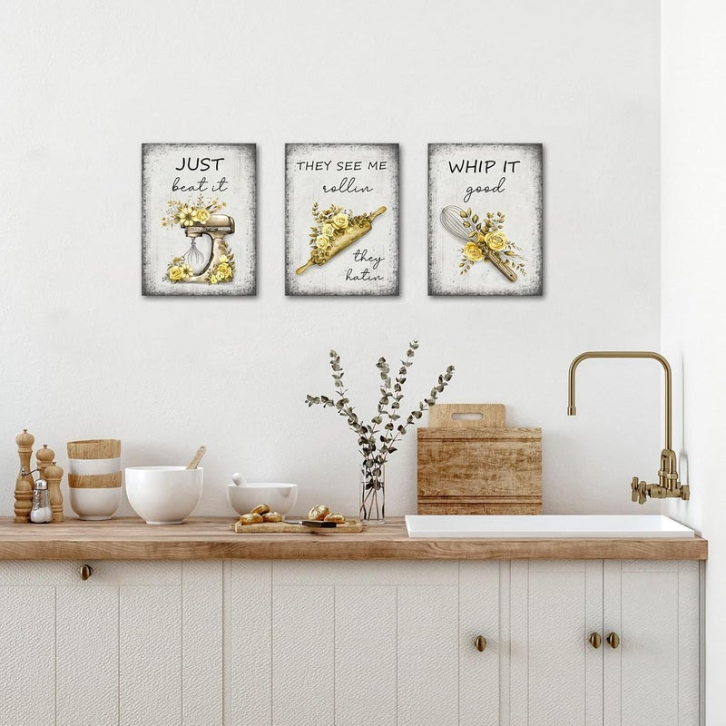 RnnJoile Bakery Wall Art Set - Image 5