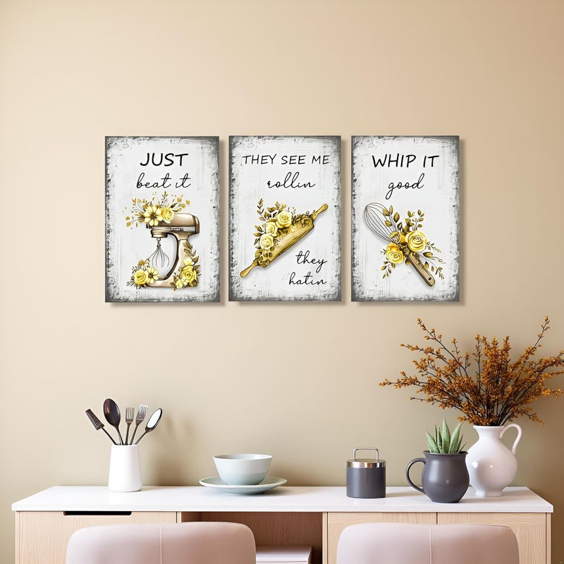 RnnJoile Bakery Wall Art Set - Image 2