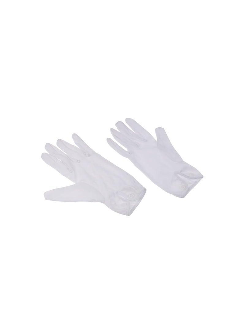 GGOOT 1 Pair Professional Snooker/Pool Billiard Referee Gloves White Cotton  - Image 3