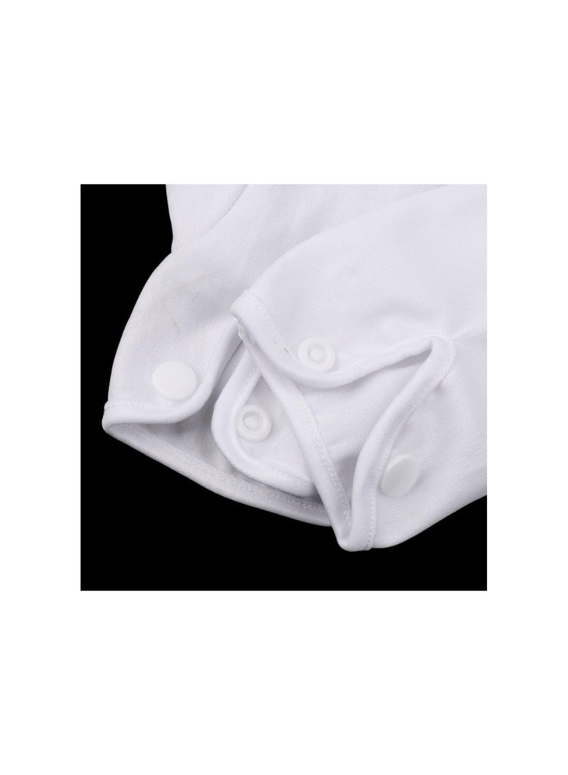 GGOOT 1 Pair Professional Snooker/Pool Billiard Referee Gloves White Cotton  - Image 4