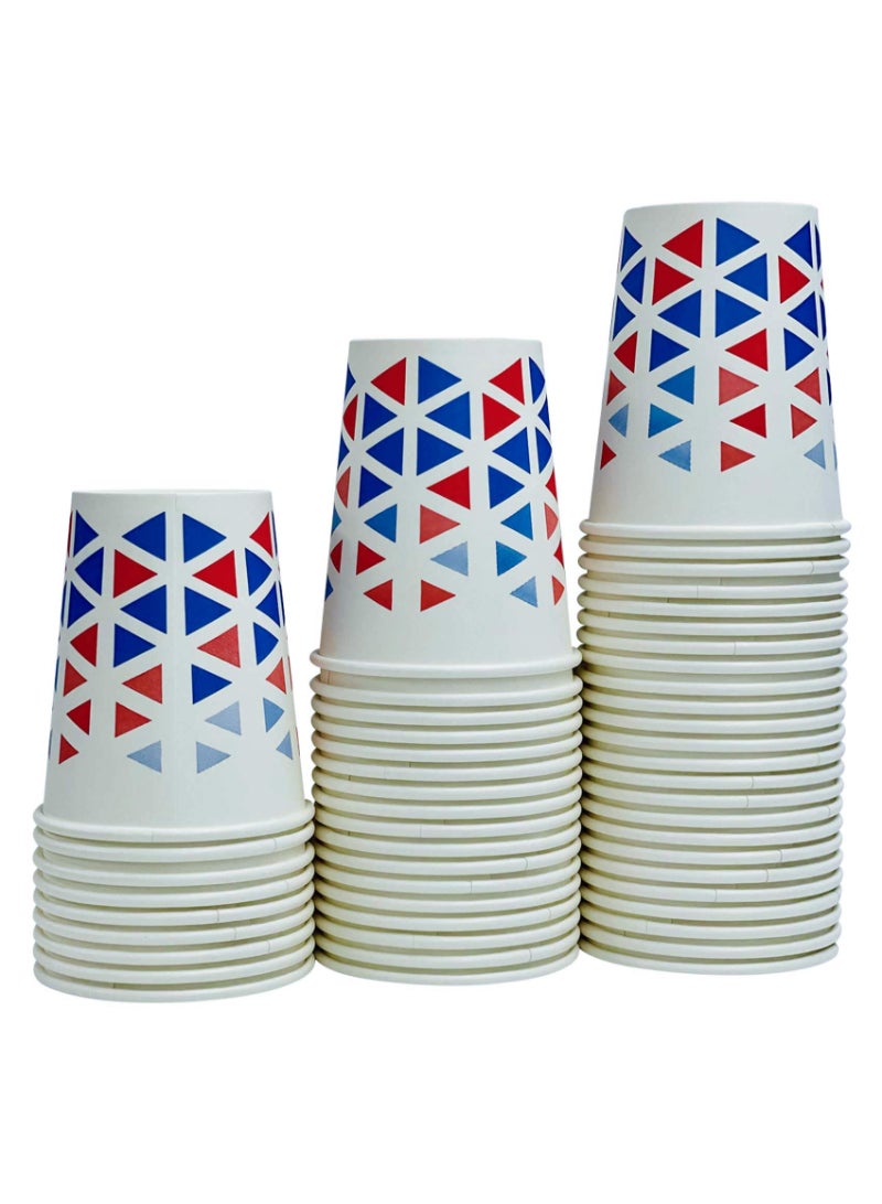 Box Paper Cups 8oz, (~236ml) 50 + 50 Cups