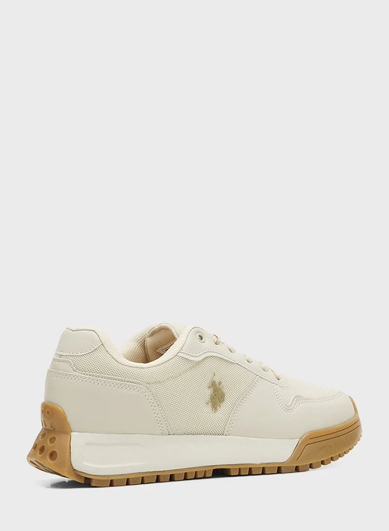 U.S.Polo Lace Up Low Top Sneakers
