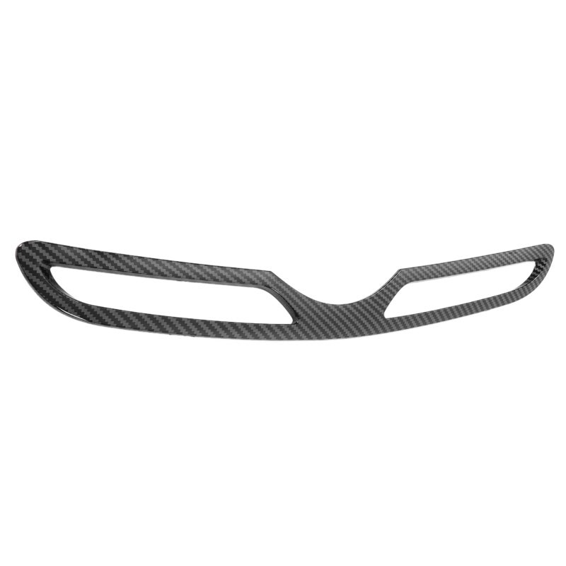 Dashboard Air Vent Cover Trim for Cooper F55 F56 F57 2014-2021 - Carbon Fiber Style Central Dashboard Air Vent AC Outlet Cover - Anti-UV ABS Protection for Car Interior - Image 2