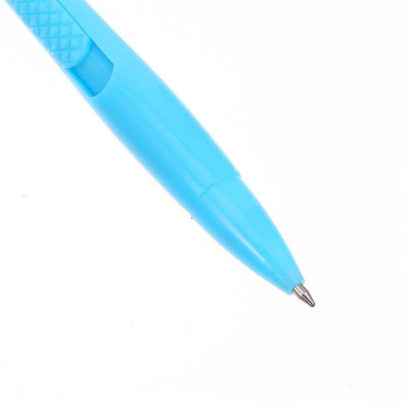 Mobestech 6Pcs Blue Ink Ballpoint Pens With Digital Clock Embedded - Image 4