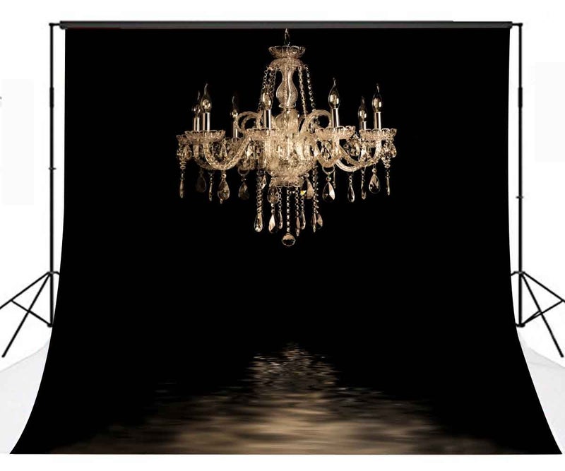 LYLYCTY 1010 FT Chandelier Theme Photography Background Cloth Backdrop Studio Props