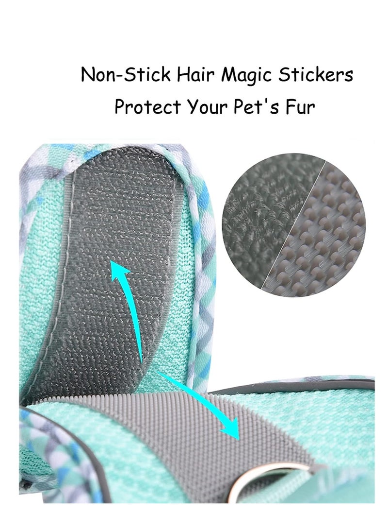 KASTWAVE Dog Harness with Leash Set, No Pull, Puppy Harness and Leash Set, Easy Walk Dog Harness for Walking, Running, Training, for Small Medium Large Dogs, Pink, XXS - Image 5