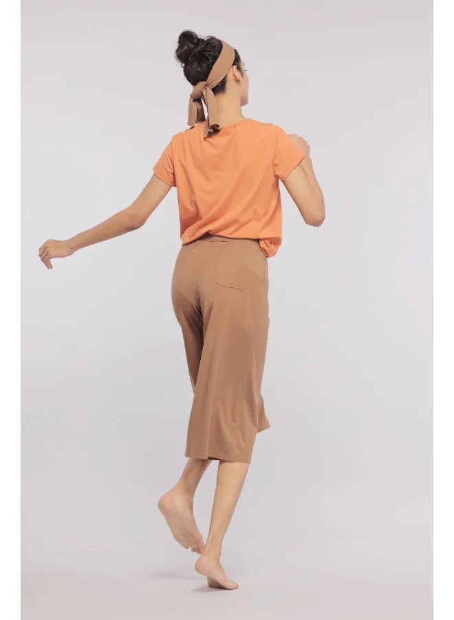 NeceSera Home Brown Supima Culottes