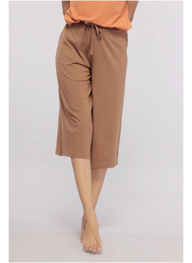 نسيسيرا Home Brown Supima Culottes