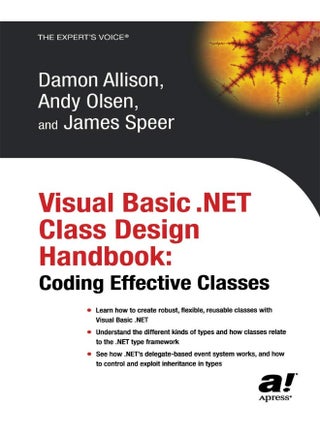 Visual Basic .Net Class Design Handbook: Coding Effective Classes - pzsku/Z0DCADD53E3496D349857Z/45/1747743107/b95b37bb-d54a-4a17-9ee9-1c7abc68ace2