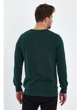 Alexander Gardi Crew Neck Green Knitted Sweater  - Image 5