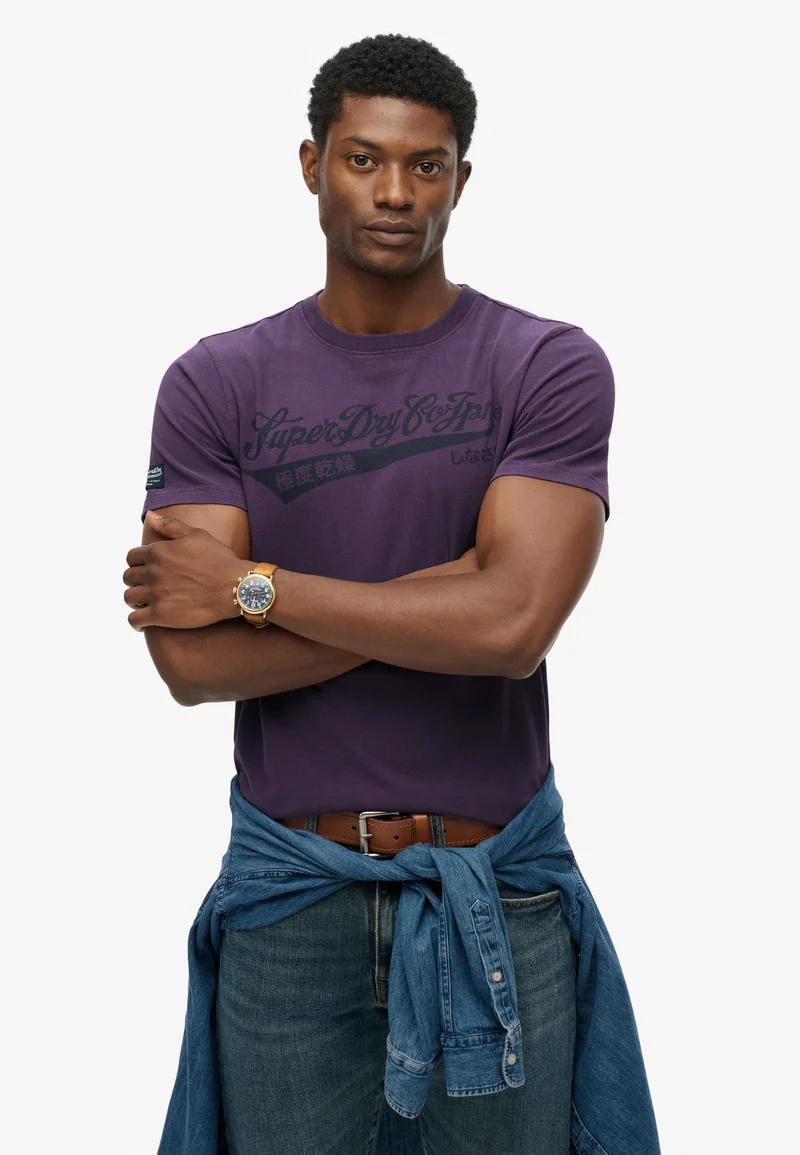 Superdry Heritage Brand Relaxed T-Shirt