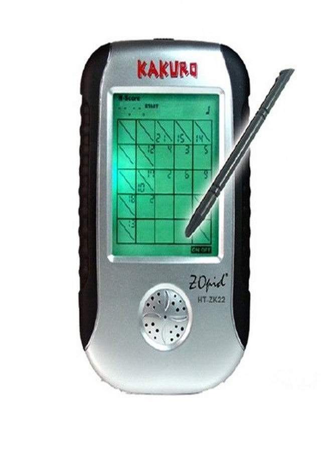 Zopid Kakuro -Electronic Illuminated Touch Screen Puzzle Game with Back Light - Pocket Sized Mathematical Logic Puzzles - Image 2
