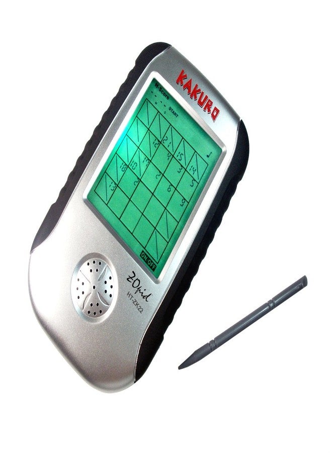 Zopid Kakuro -Electronic Illuminated Touch Screen Puzzle Game with Back Light - Pocket Sized Mathematical Logic Puzzles - Image 1