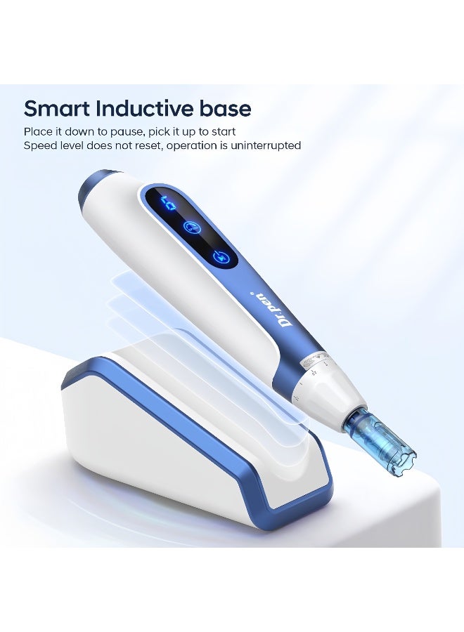 Dr.pen Dr. Pen A11 Professional Microneedling Pen with LED Digital Display, Adjustable 0-2.5mm Needle Depth, 6 Speed Levels, Wireless Rechargeable Skin Care Device for Home & Beauty Salon - Image 2