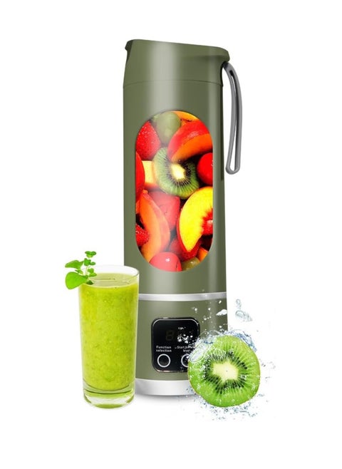 New 12-Blade Portable Juicer Cup: USB Charging, Ideal for Home, Ice Crushing & On-the-Go Juicing