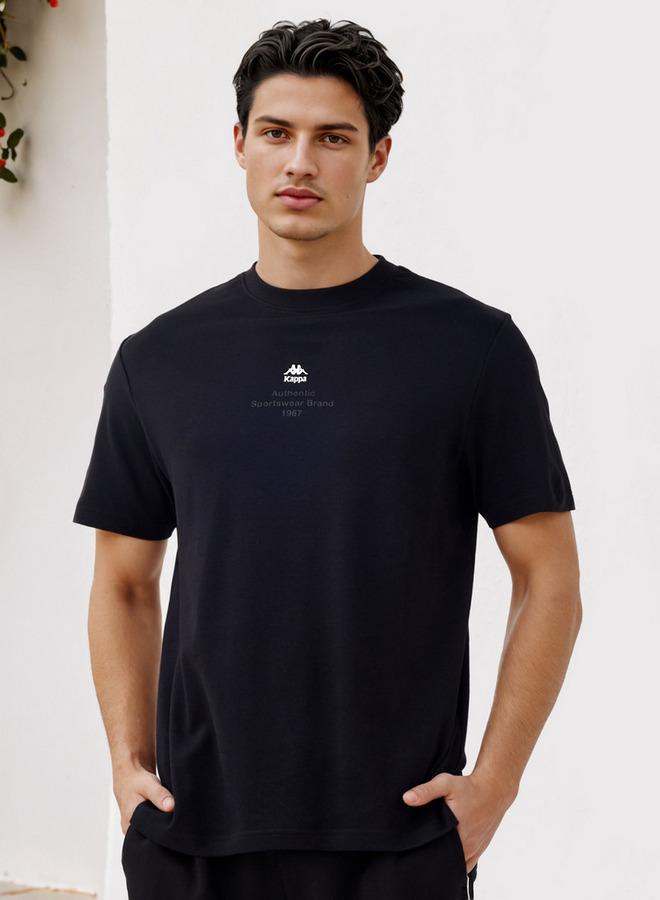 كابا تيشيرت بياقة دائرية وطبعة شعار كابا - Image 3