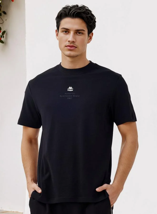 Kappa Kappa Logo Print Crew Neck T-shirt
