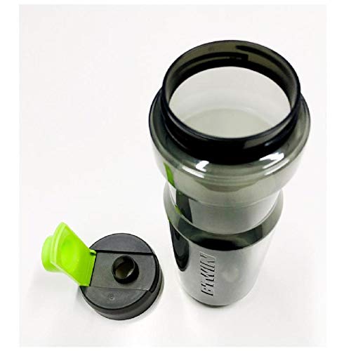 Btwin Mobility Cycling Water Bottle (Grey and Yellow) - Image 3