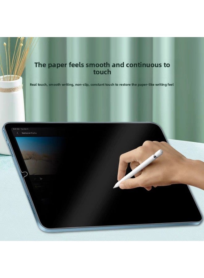 Applicable To Ipad Air5 Paper Film 360 Peep-proof Apple Ipad Pro Tablet Frosted Ceramic Protective Soft Film Stickers-Color:Frosted Privacy Paper Film 【brown Packed In Kraft Paper Box】-Size:ipad10 G - Image 4