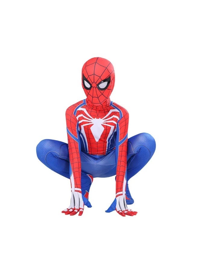 Hero Expedition Spider-Man Children's suit jumpsuit cos suit all-inclusive battle suit performance costume male - Image 1