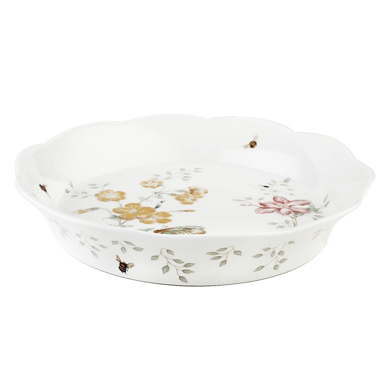 Lenox 6444640 Butterfly Meadow Pie Dish - Image 1