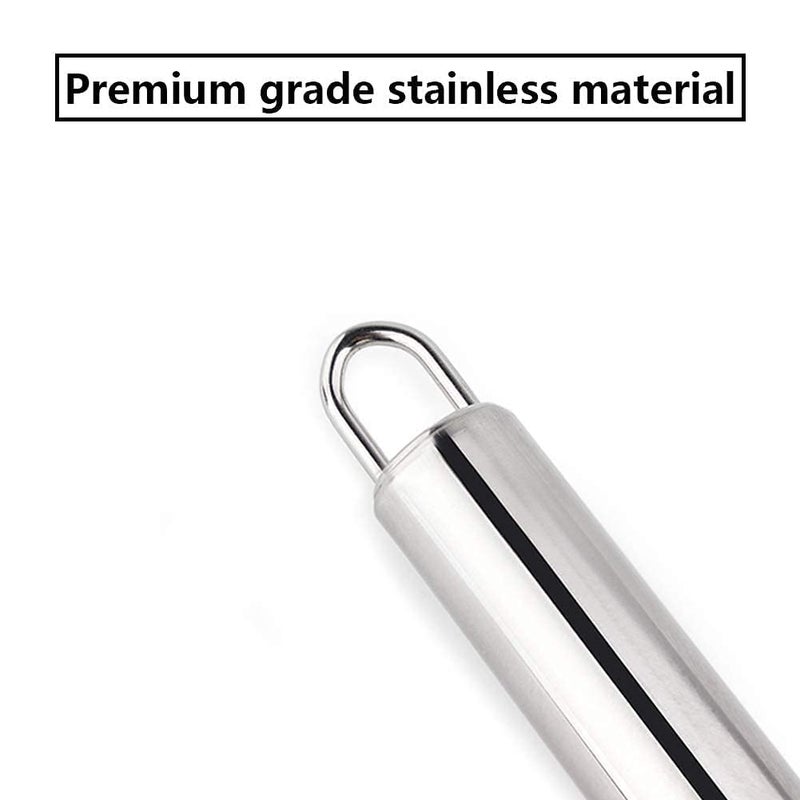 NURIOR NURIOR Kitchen Fish Skin Remover Scale Scraper, Knife, Swtooth Descaler Peeler, Skin Peeler, Fish Tools, Stainless Steel Fish Cleaning Brush Machine for Kitchen Fish Scaler Cutting Knife (Pack 3) - Image 5