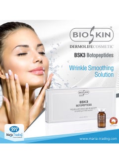 Bioskin BSK3 BOTOPEPTIDES 5 x 10ml Smoothing Wrinkles Solution  - Image 3