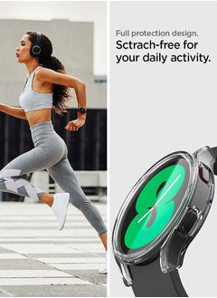 Spigen Ultra Hybrid Screen Protector Case Cover For Samsung Galaxy Watch 5 40mm - Crystal Clear  - Image 4