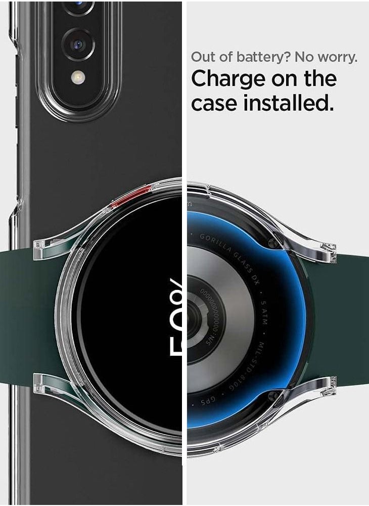 Ultra Hybrid Screen Protector Case Cover For Samsung Galaxy Watch 5 40mm - Crystal Clear