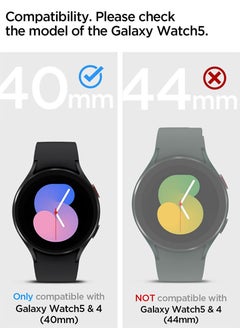 Spigen Ultra Hybrid Screen Protector Case Cover For Samsung Galaxy Watch 5 40mm - Crystal Clear  - Image 2