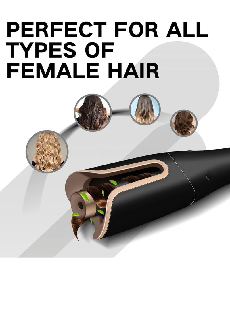 JAJEEK Automatic Ceramic Hair Curler for Curly Hair – 360° Rotation, Multi-Speed Settings, Ceramic Technology for Smooth & Long-Lasting Curls – Professional Curling Iron (DX1354) - Image 2