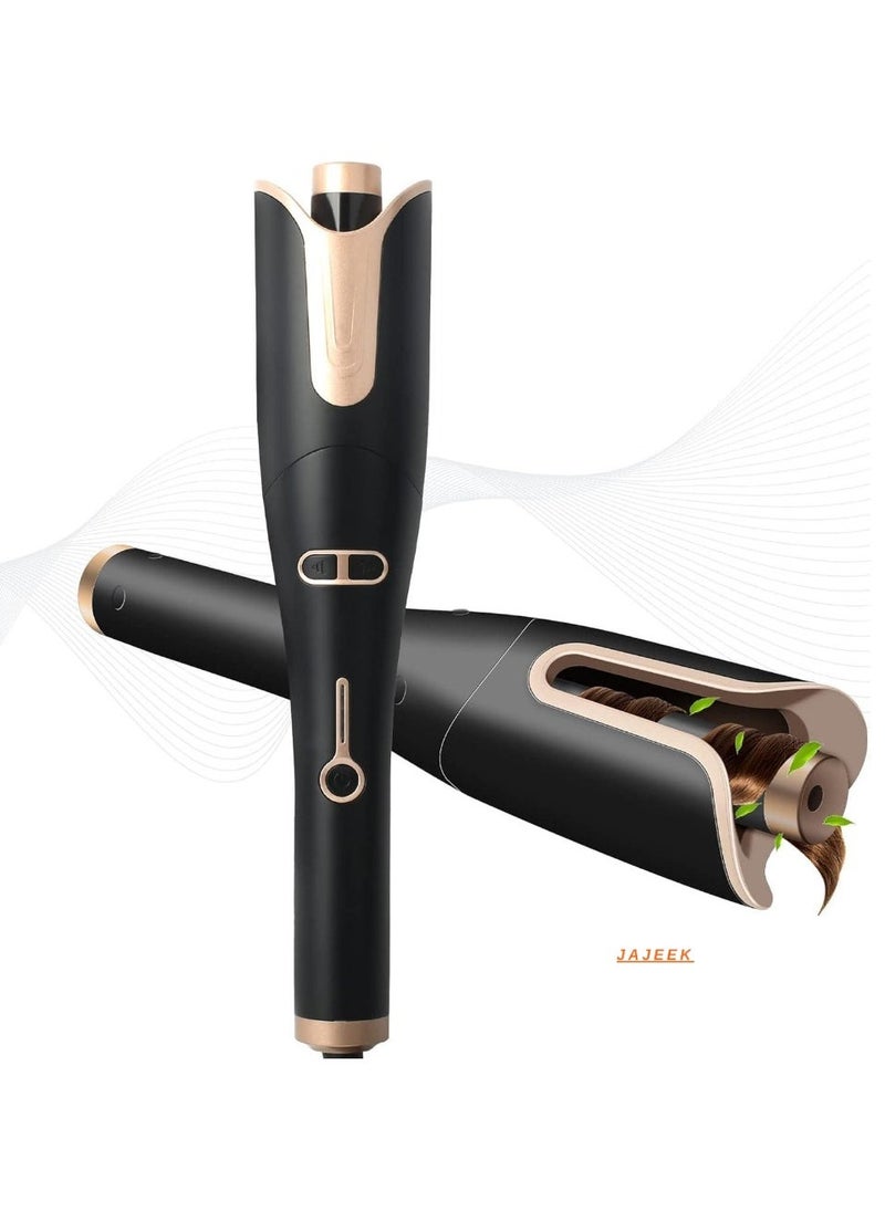 JAJEEK Automatic Ceramic Hair Curler for Curly Hair – 360° Rotation, Multi-Speed Settings, Ceramic Technology for Smooth & Long-Lasting Curls – Professional Curling Iron (DX1354) - Image 1