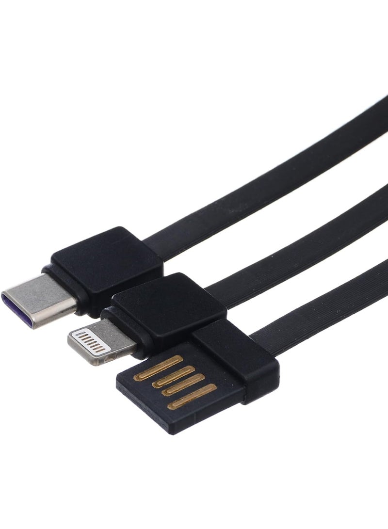 جي باور باور بانك G-Power GP-PB015 بإضاءة LED شفافة، سعة 10000 مللي أمبير، منفذان (USB وType-C)، مزود بثلاثة كابلات مدمجة، شحن سريع 22.5 واط، لون أسود - Image 4